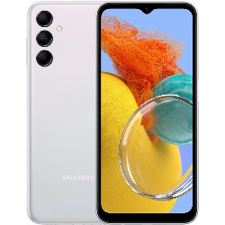 Смартфон Samsung Galaxy M14, 4.128 Гб, серебристый